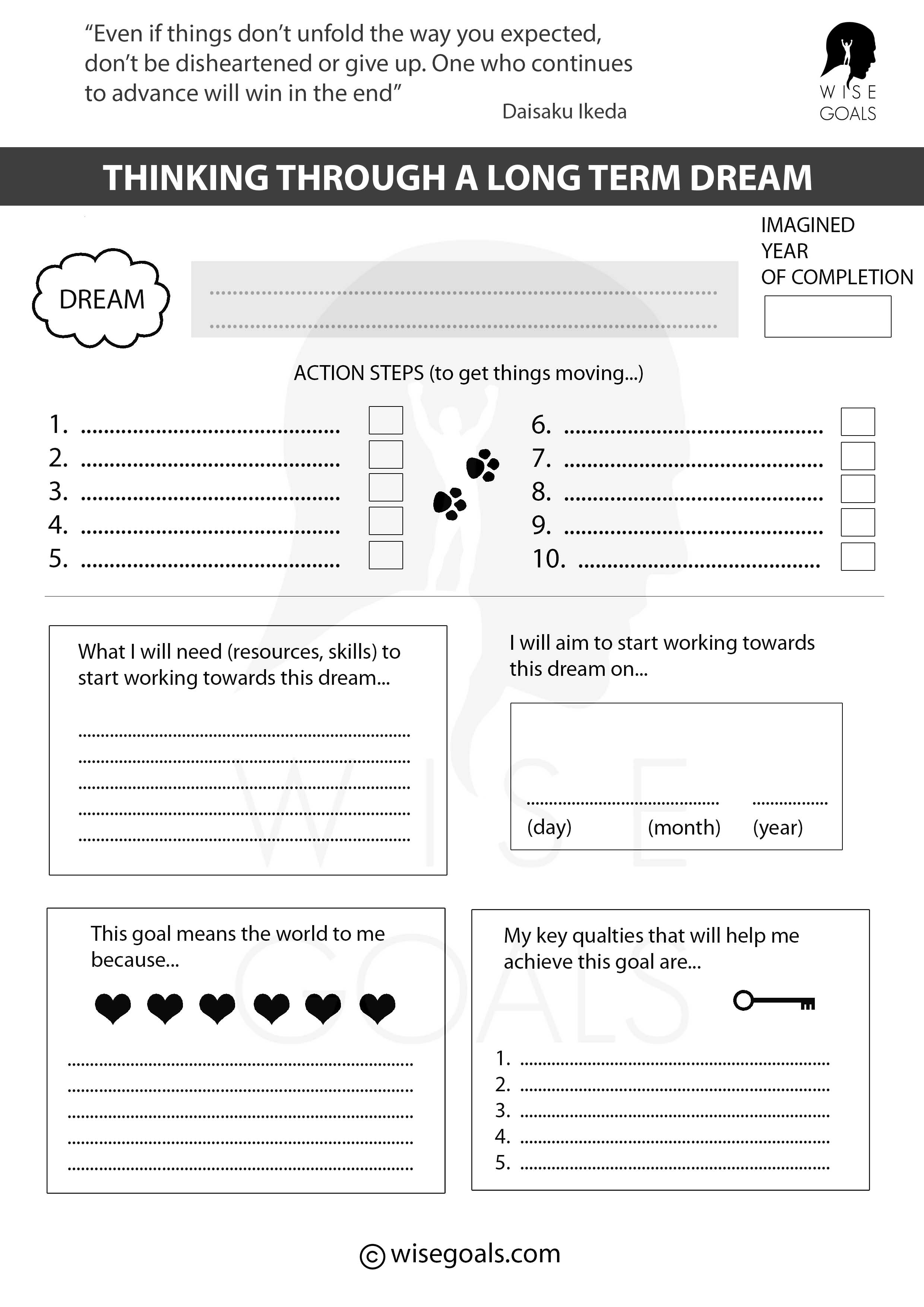 45 Goal Setting Activities, Exercises & Games (+ PDF)